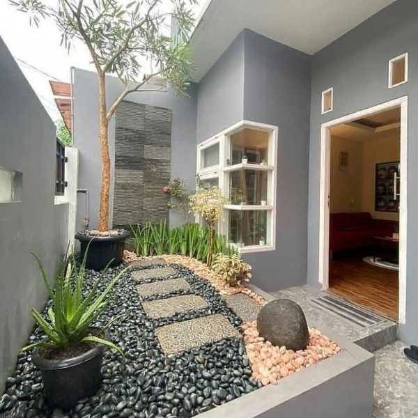 jasa pembuatan taman kering, jasa taman, tukang taman, jasa pasang rumput, tukang taman profesional